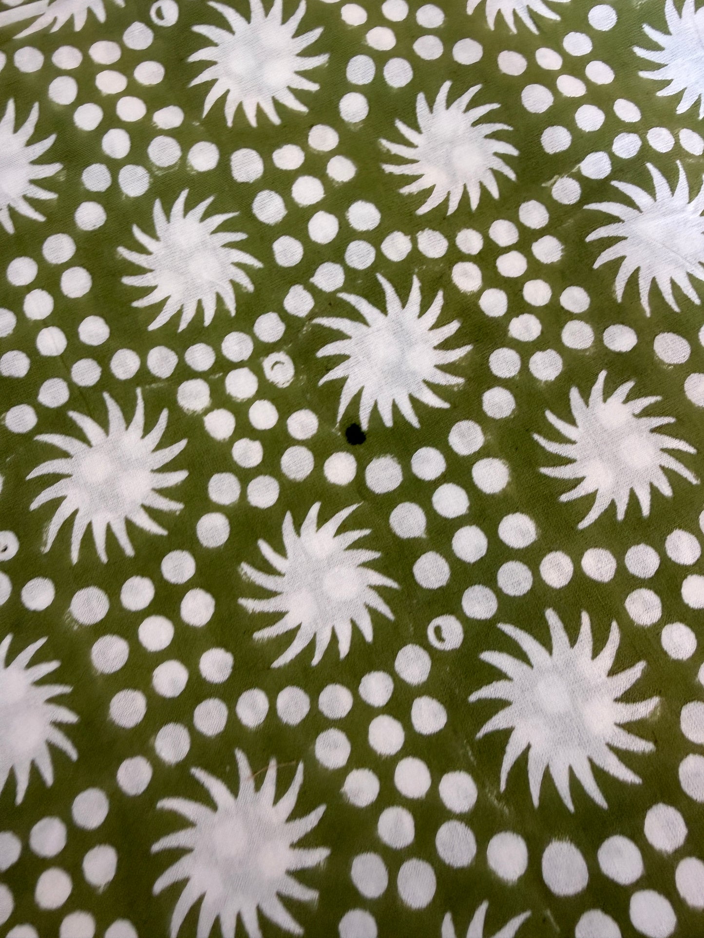 SECONDS Sunburst Block Print Tablecloths
