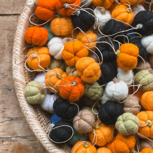 Felt Pumpkin Decorations